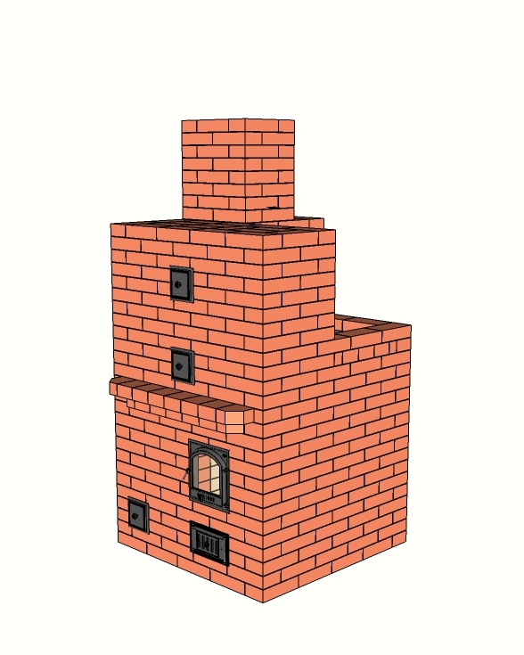 Проект печи руссауна