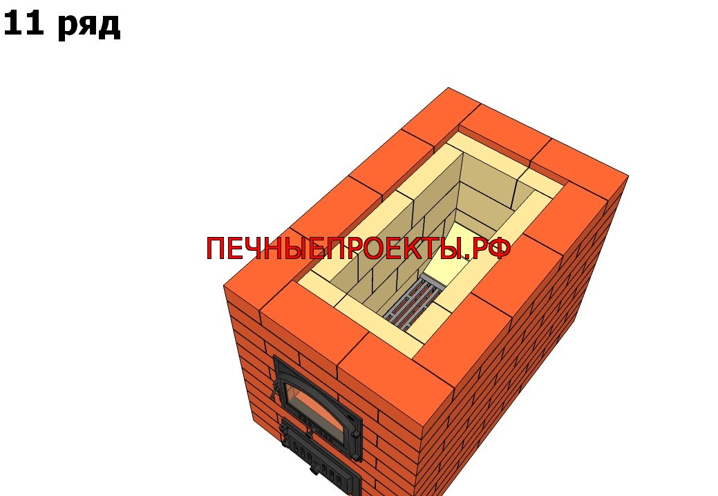 11 ряд печи