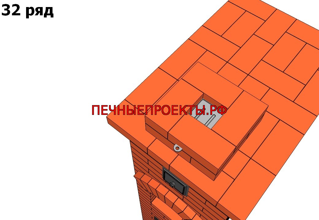 32 ряд печи